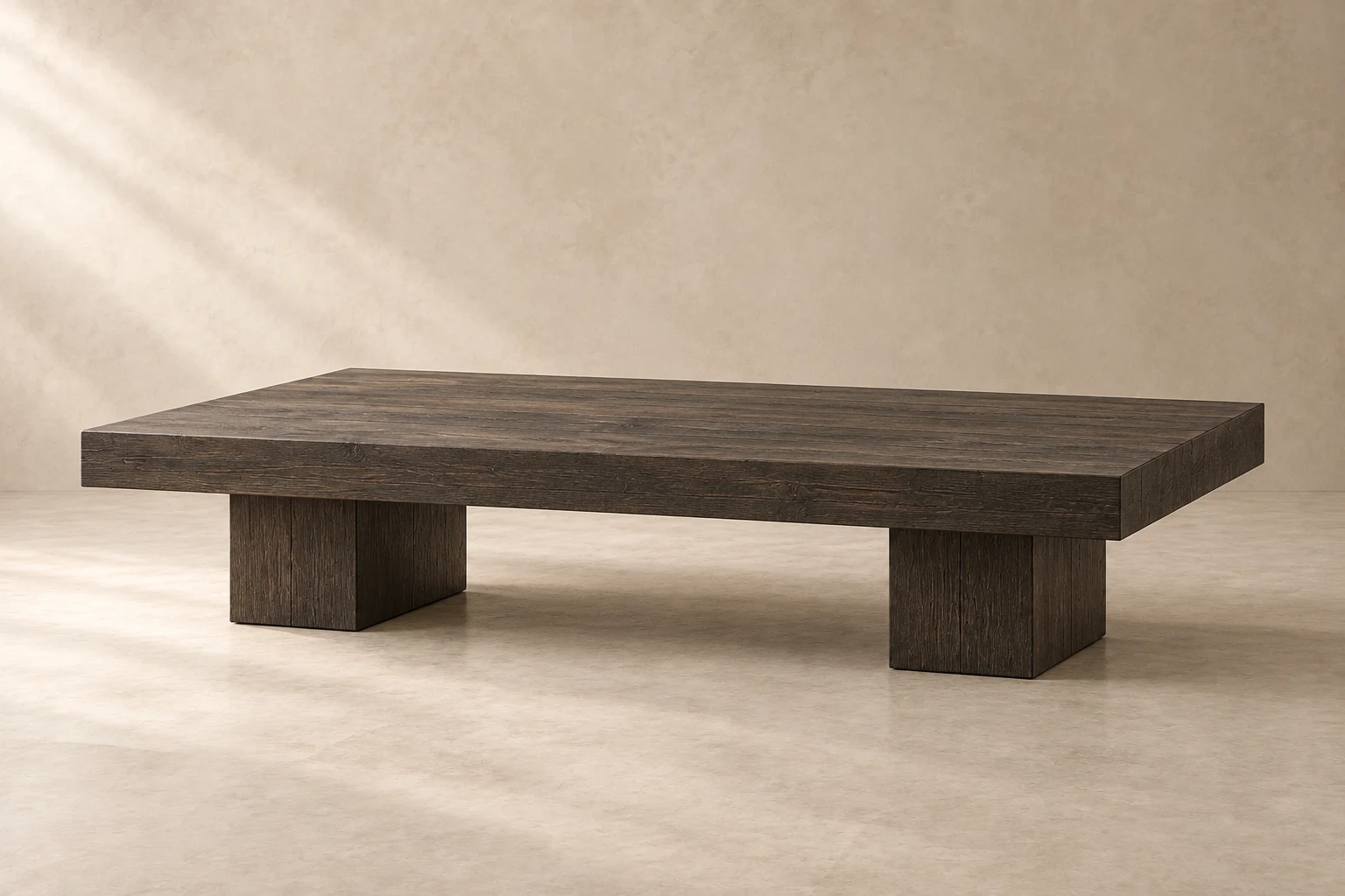Morrow Coffee Table concept, Dark oak / Design concept